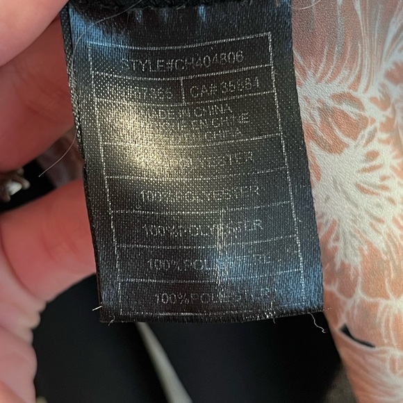 Cupcakes & Cashmere Jon Cold Shoulder Floral Print Tie Sleeve Blouse Girly Date - Picture 7 of 7